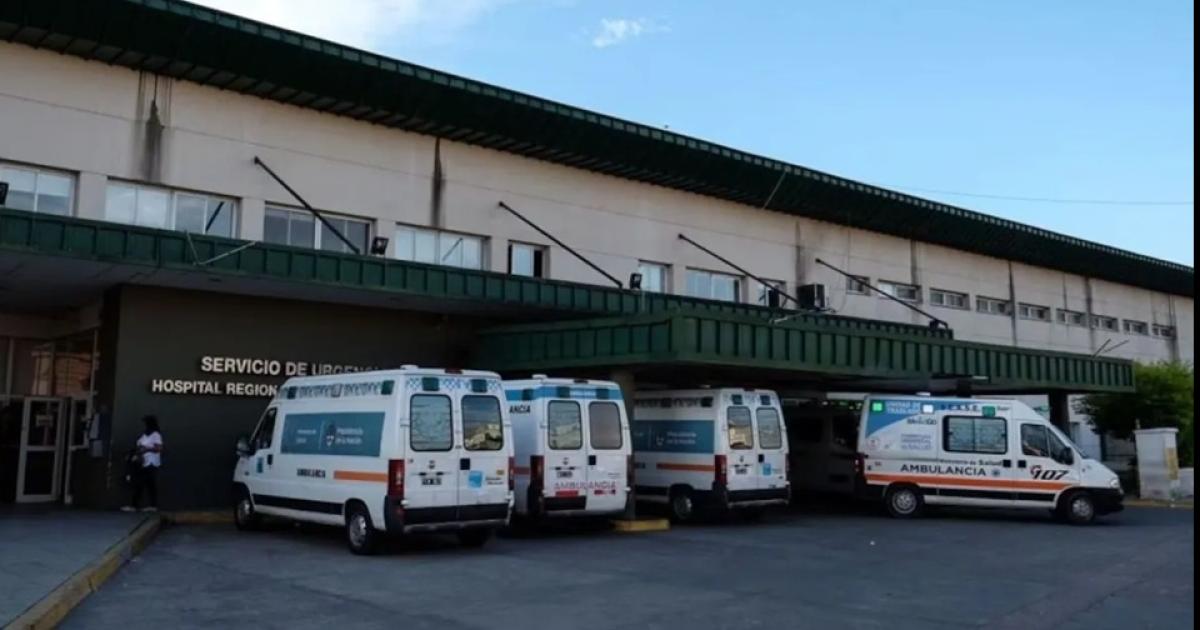 La damnificada fue asistida de urgencia en el Hospital Regional (Foto archivo)