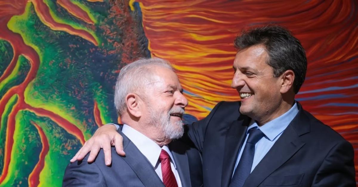Sergio Massa expresó su apoyo a Lula en las elecciones de Brasil Foto- Agencia NA