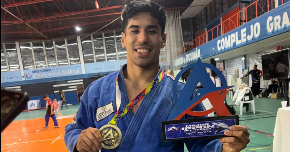 Emanuel Peralta el santiaguentildeo que rompe reacutecords y suentildea con los Juegos Oliacutempicos 2028