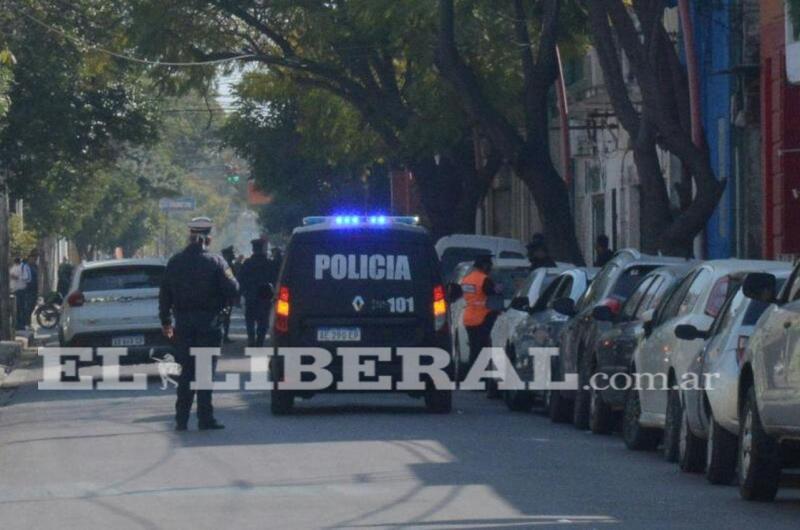 La Policía inició las pesquisas del caso (Foto El Liberal)