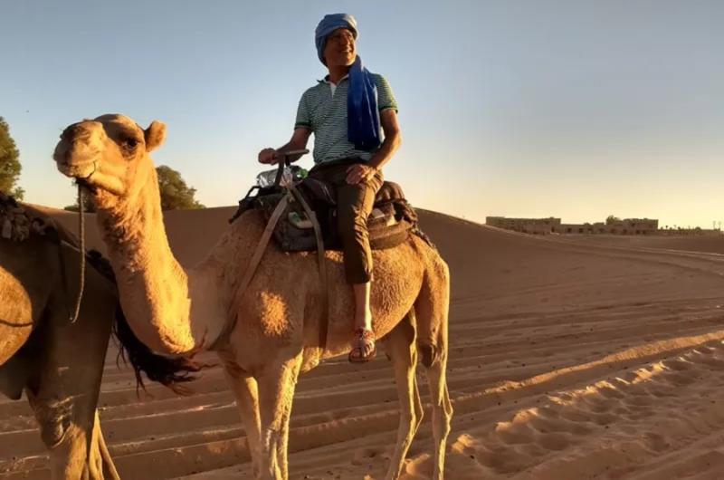 Me enamoré la trayectoria del reconocido escritor (Foto El Liberal)