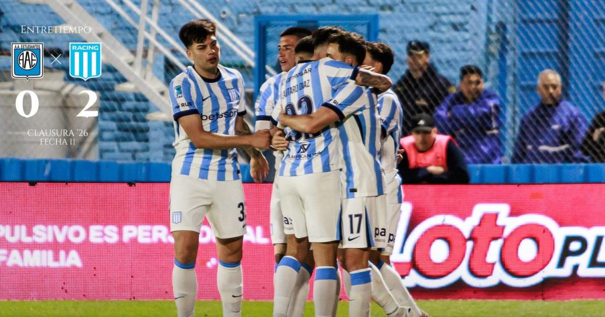 Racing ganoacute en Riacuteo Cuarto y cortoacute su mala racha