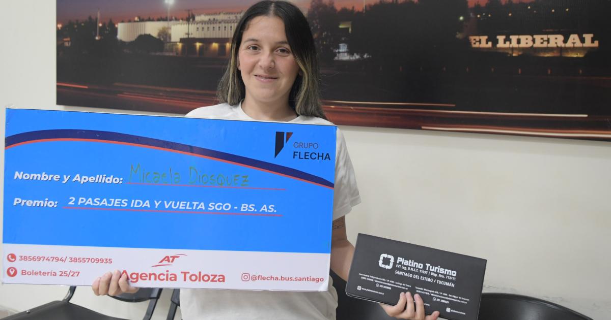 Micaela ya tiene en sus manos los pasajes para viajar a Buenos Aires y hacer realidad su sueño de ver jugar al gran Capit�n