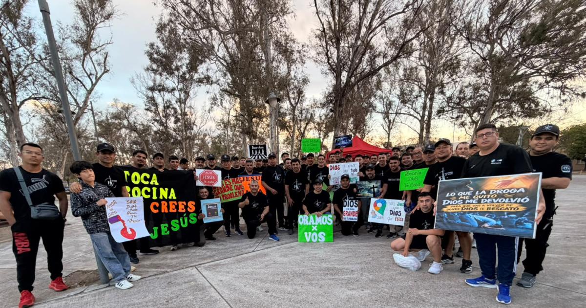 El ministerio Hombres de Valor de la Asamblea de Dios Nueva Alianza NA Church de Santiago del Estero realizó una jornada de convivencia oración y evangelismo