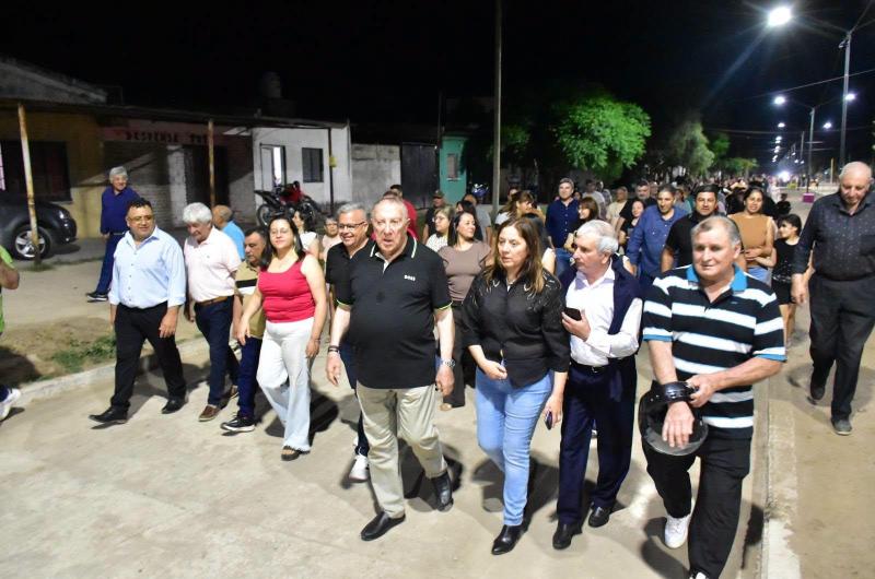 El bulevar Belgrano ya es una realidad en el Bordm Villa Paulina de Friacuteas