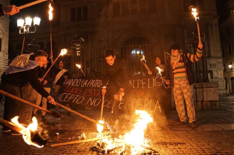 Una marcha de Revolución Federal