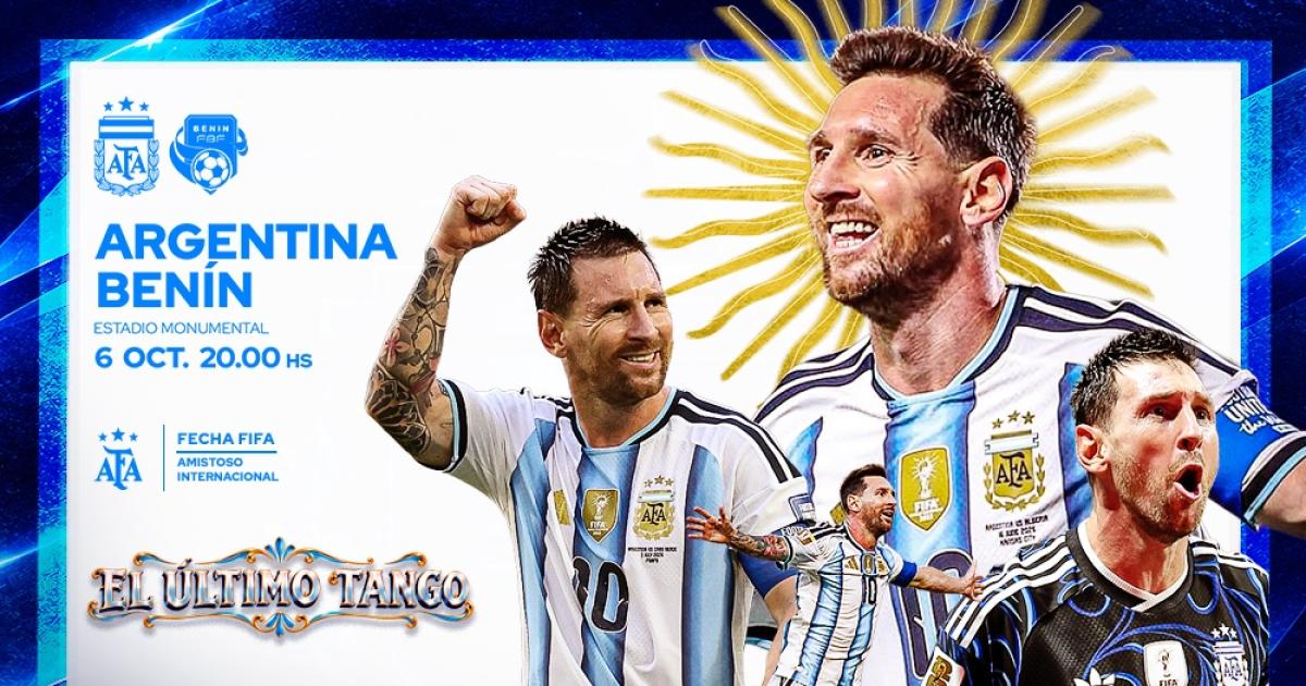 Despedida de Messi- el cronograma de shows y sorpresas para el partido de la Seleccioacuten Argentina ante Beniacuten