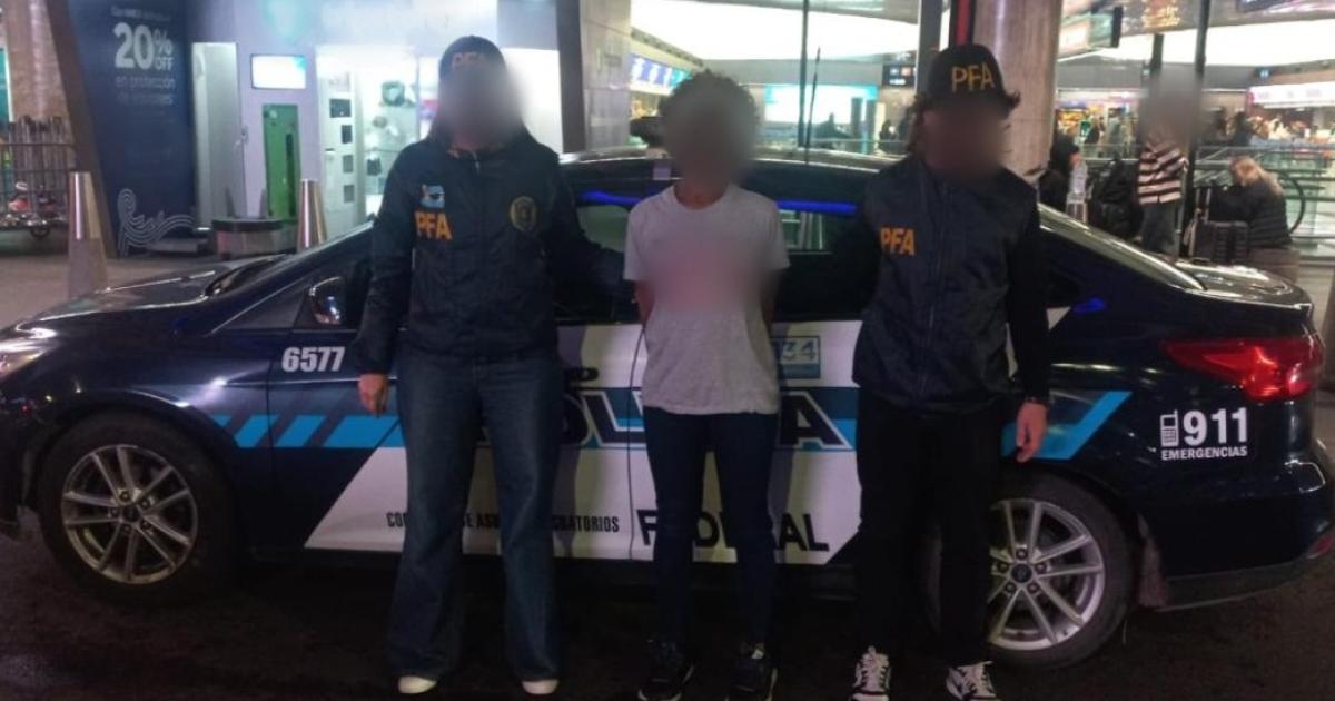 La mujer fue trasladada a Rep�blica Dominicana (Foto El Liberal)