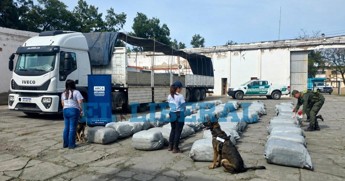 Contrabando de hoja de coca- secuestraron 1660 kilos valuados en 150 millones en Santiago del Estero