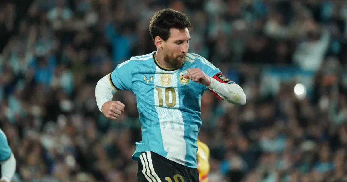 Video- Asiacute fue el uacuteltimo gol de Lionel Messi con la Seleccioacuten Argentina en el Monumental