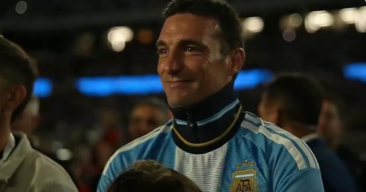 Scaloni- Dirigirlo ha sido un suentildeo