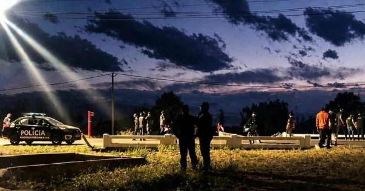 Lugar del hallazgo del cuerpo sin vida del menor desaparecido - Foto- MInuto Uno