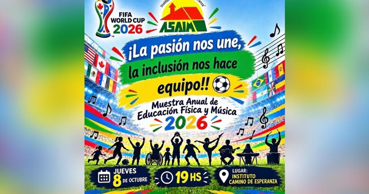 Coacutemo seraacute la Muestra Anual de Educacioacuten Fiacutesica de ASAIN con temaacutetica del Mundial de Fuacutetbol