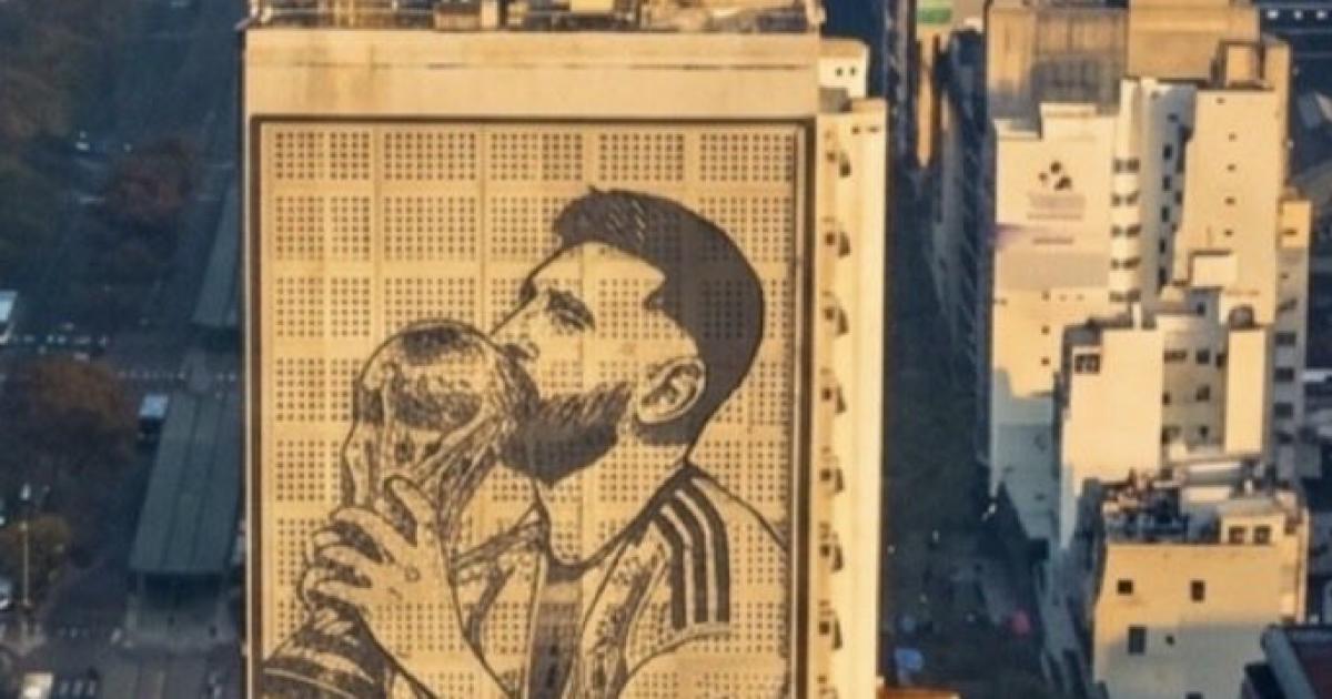 Garciacutea Moritaacuten impulsa un proyecto para reemplazar la imagen de Evita por la de Messi en el edificio de Capital Humano