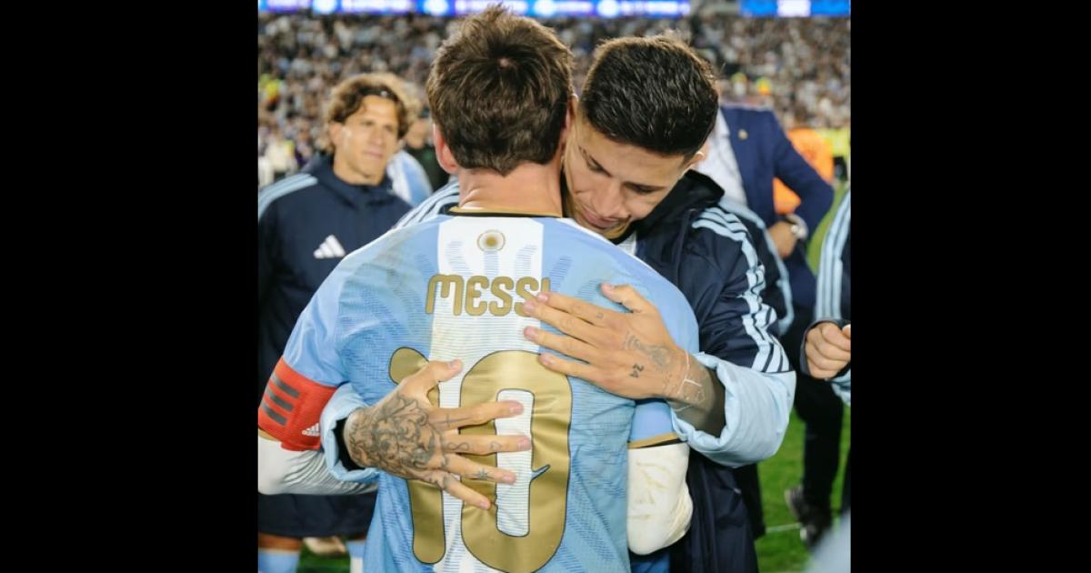 Va a ser difiacutecil- el emotivo adioacutes de Enzo Fernaacutendez a Messi y Otamendi