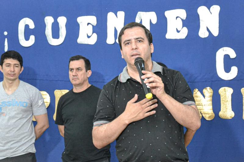 ADHESIÓN El intendente Daniel Ruiz confirmó la noticia