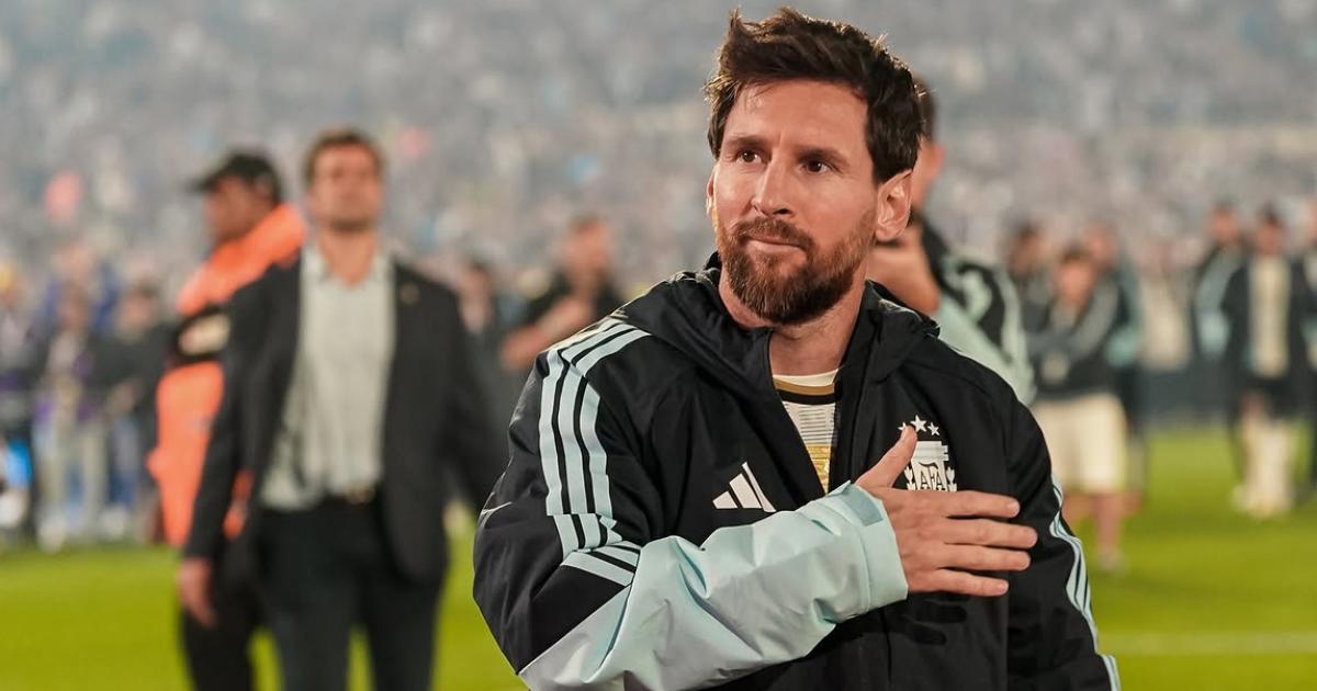 Messi tras su despedida de la Seleccioacuten Argentina- Ayer fue mi uacuteltimo partido y ya extrantildeo vestir la celeste y blanca
