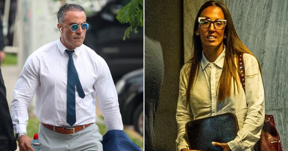 Leopoldo Luque y Agustina Cosachov dos de los imputados en el juicio por la muerte de Maradona