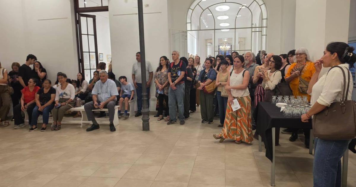 La 48 inauguroacute su muestra en la Casa Argantildearaz Alcorta