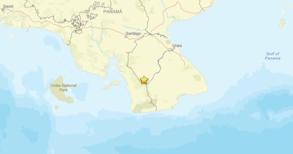 El terremoto tuvo su epicentro a 10 kilómetros de Pitaloza Arriba Panamà (Foto- USGS)
