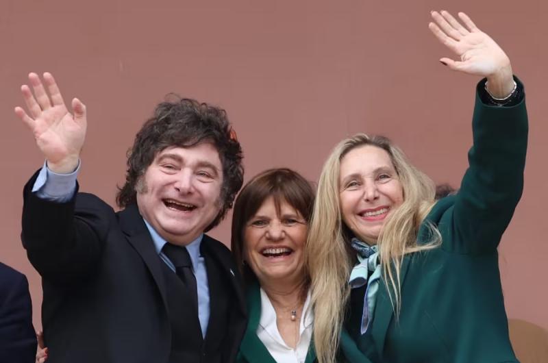 Javier y Karina Milei evitar�n una fractura formal con la estructura partidaria (Foto Google)