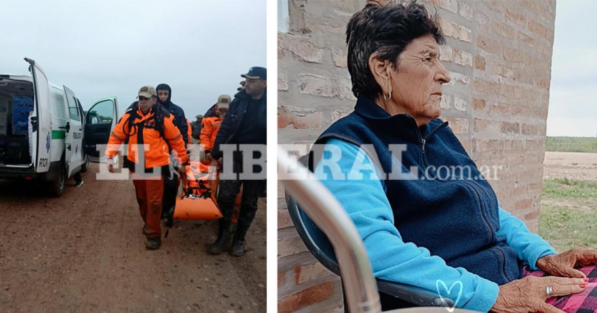 Afortunadamente la víctima se encuentra en buen estado de salud (Foto El Liberal)