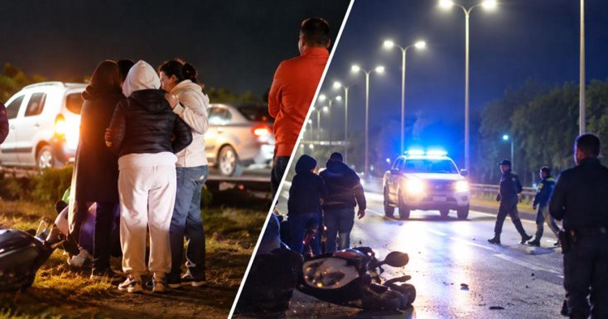 Tragedia sobre la Ruta Nacional 9- un motociclista murioacute tras ser atropellado por un automovilista que se dio a la fuga