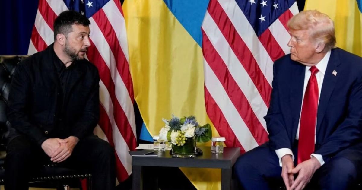 Trump cruzó a Zelenski y pidió que Ucrania elija un nuevo presidente en medio de la guerra con Rusia (Foto- Reuters)