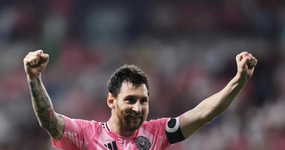 Lionel Messi marcó un doblete en la goleada de Inter Miami sobre DC United 