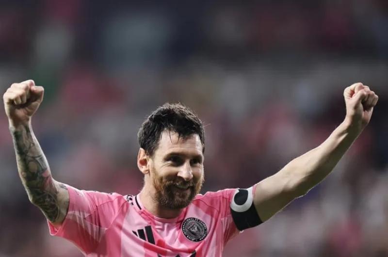 Lionel Messi marcó un doblete en la goleada de Inter Miami sobre DC United 