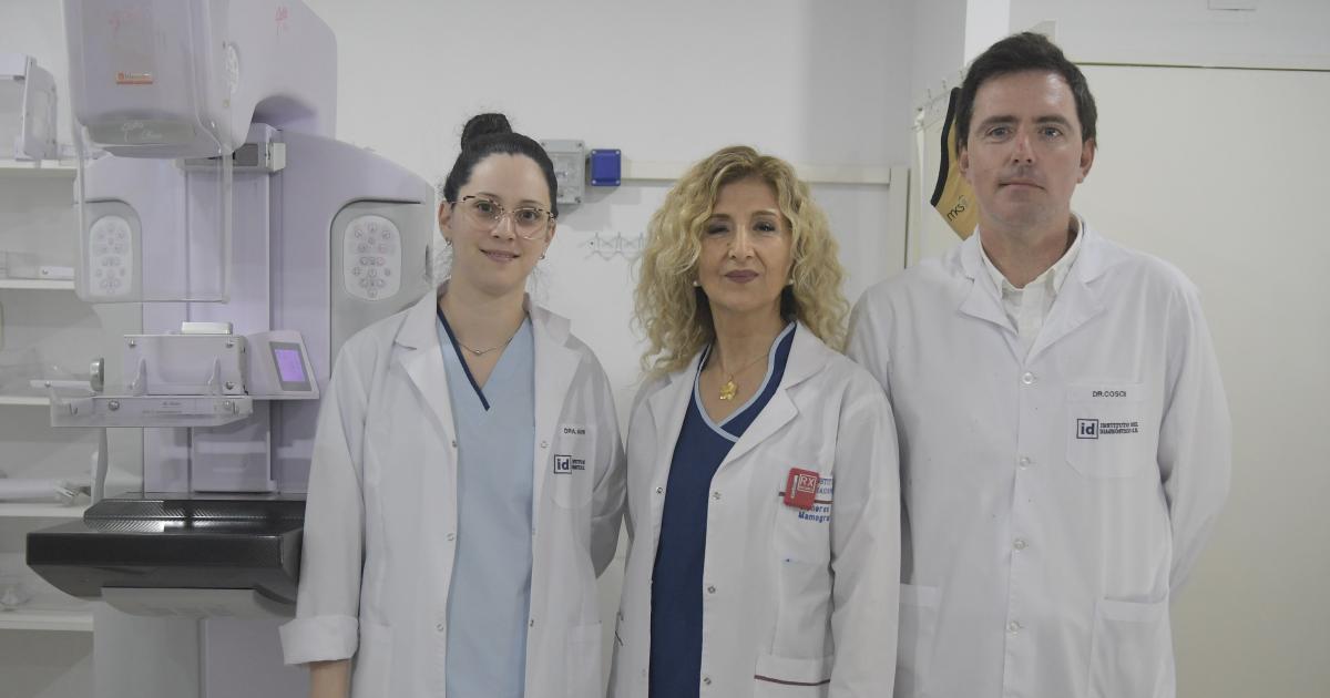 Foto- Lic Emilia Cisneros Dra Ana Sol Marín y Dr Eduardo NicolÃs Cosci