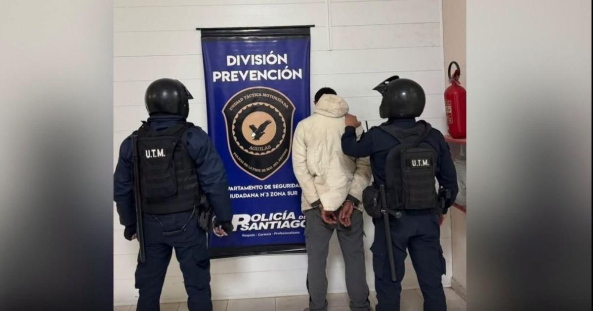 Detuvieron a un hombre por un robo en el barrio Saint Germain