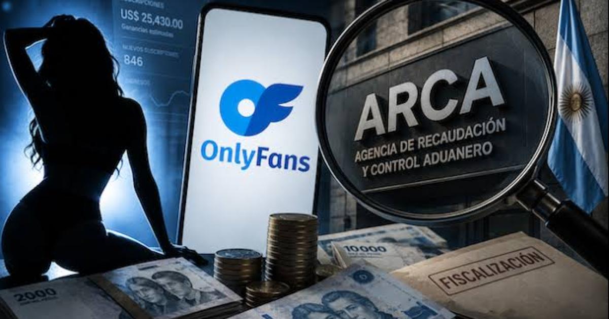 ARCA intima a creadoras argentinas de OnlyFans por presuntos ingresos no declarados