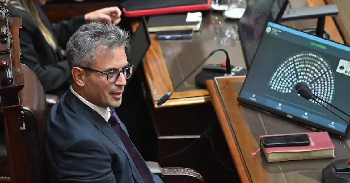 Martín Menem presidente de la CÃmara de Diputados (Foto- CÃmara de DiputadosGustavo Molfino)