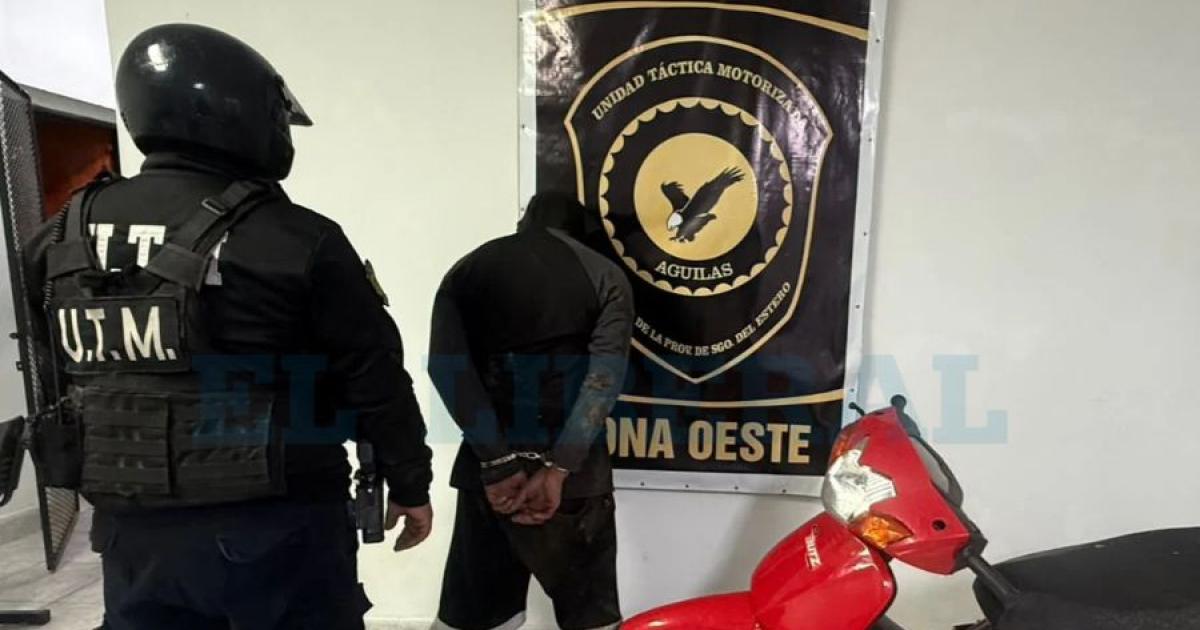 Cayoacute Kiko Goacutemez en el barrio Borges- escapoacute en una moto robada y fue reducido tras una persecucioacuten