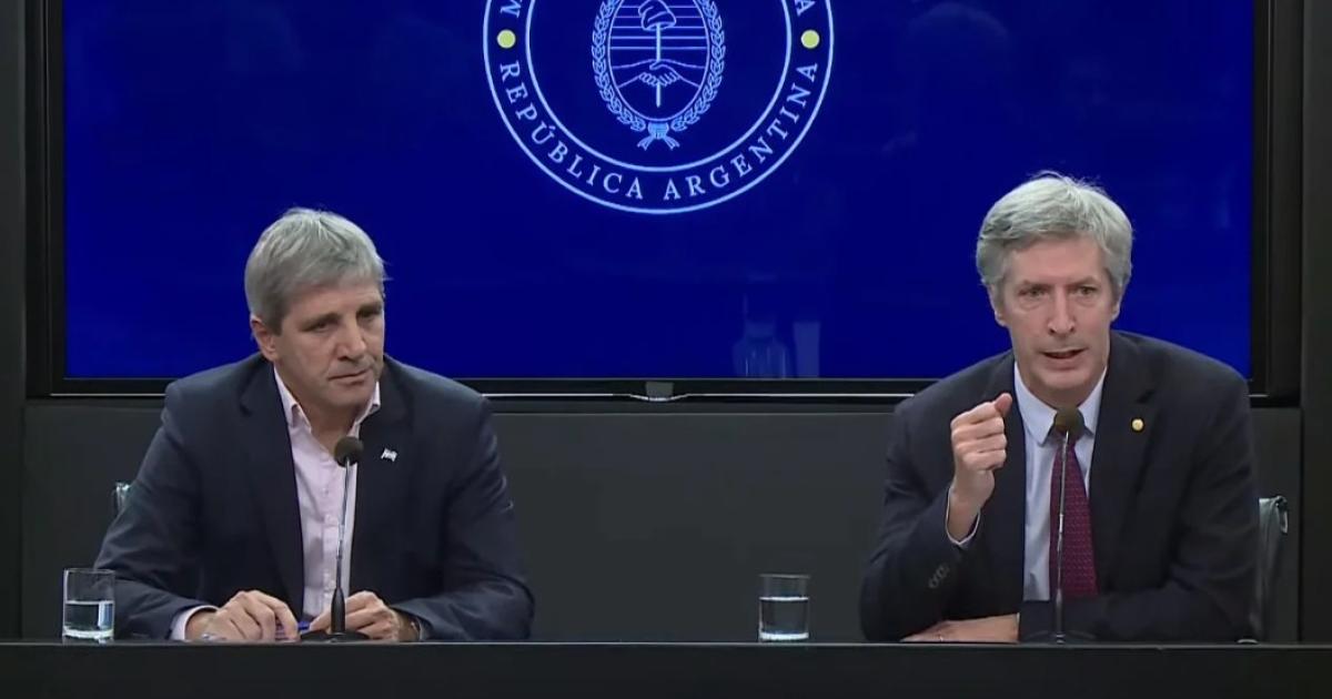 Caputo y Bausili act�an en tandem contra la inflación