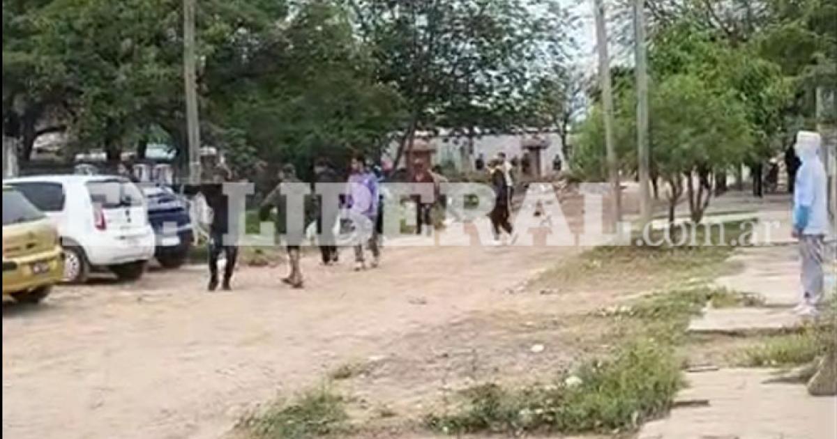El hecho se produjo el domingo Ãltimo en la ciudad de La Banda (Foto Captura video El Liberal)