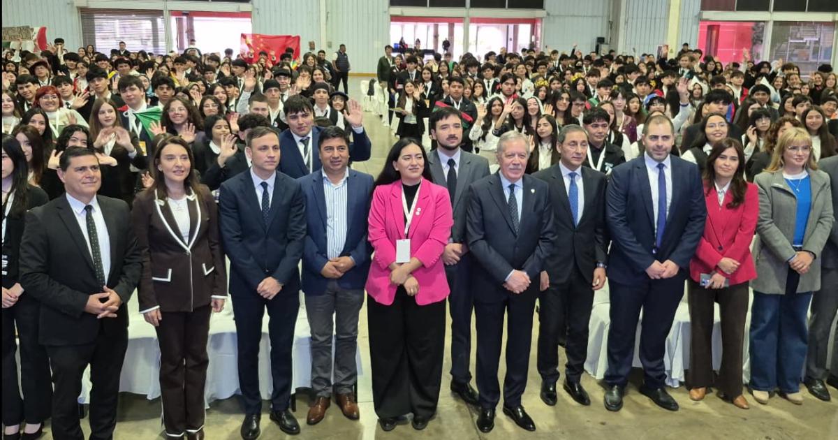 EVENTO El encuentro se realiza bajo la metodología del modelo de Naciones Unidas