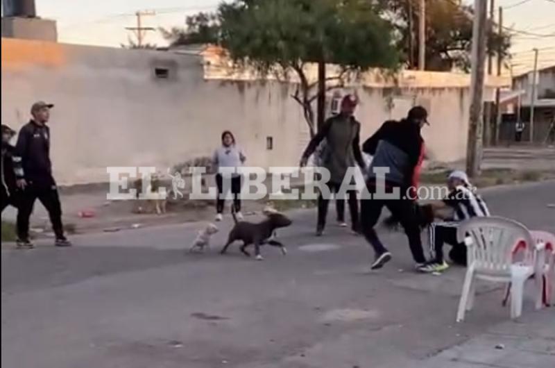 Las im�genes son analizadas por la Justicia (foto captura de video El Liberal)