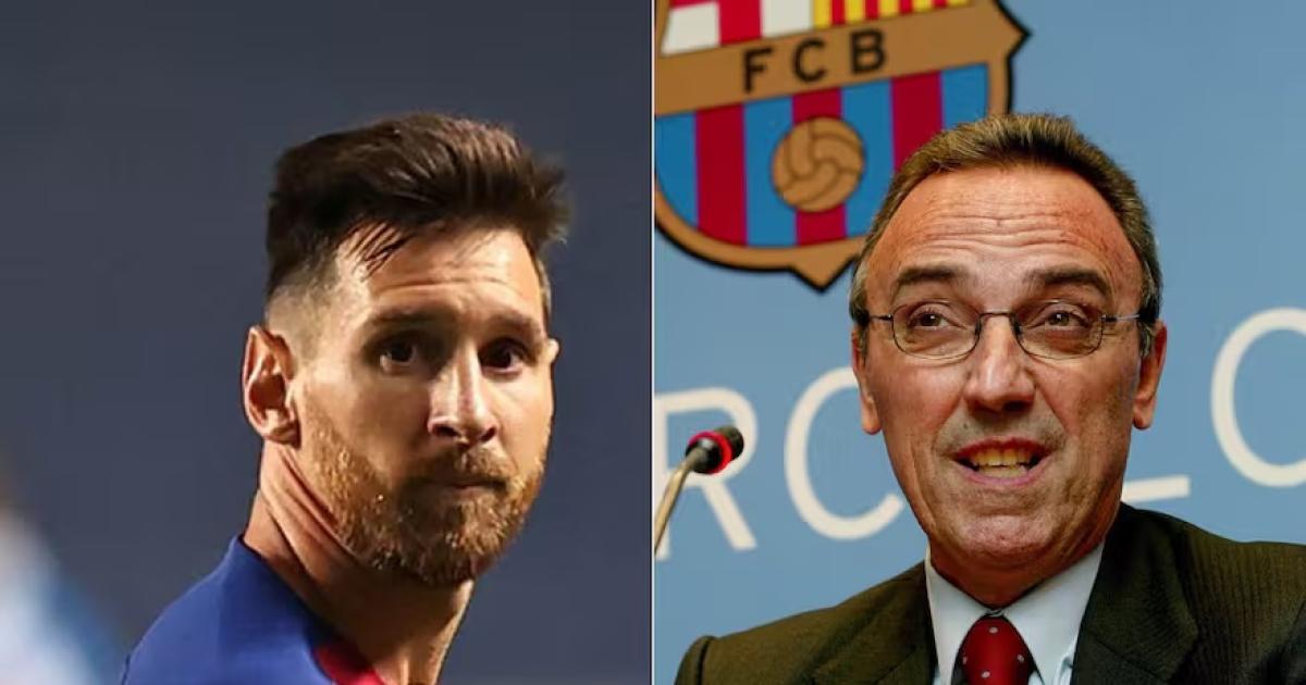 VÍNCULO Joan Gaspart aseguró que sus dichos fueron sacados de contexto y que le tiene un gran cariño a Messi