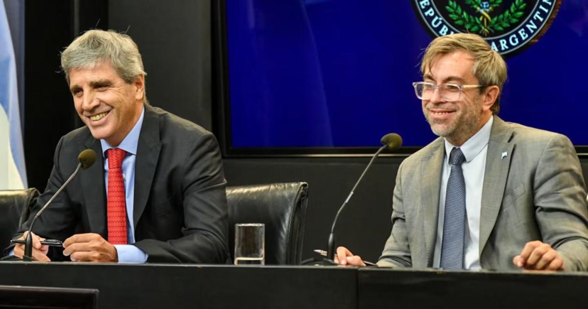 El secretario de Finanzas insistió en que la economía llega mÃs fuerte a 2027 y no habrà volatilidad (Foto- Ministerio de Economía)