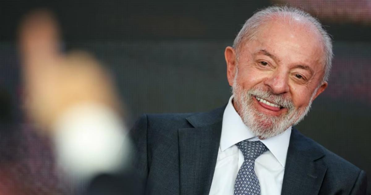 El presidente de Brasil Luiz InÃcio Lula da Silva