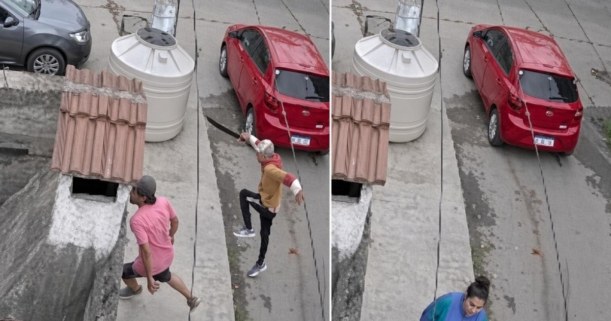 VIDEO Atacaron a machetazos a un matrimonio