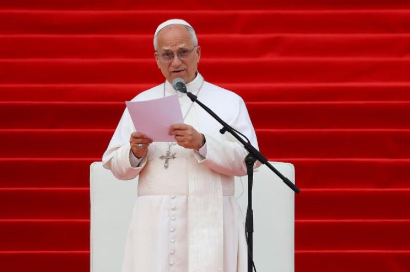 El papa León XIV (Foto- REUTERSGuglielmo Mangiapane) El pontífice ha comenzado a caminar ha realizado fisi