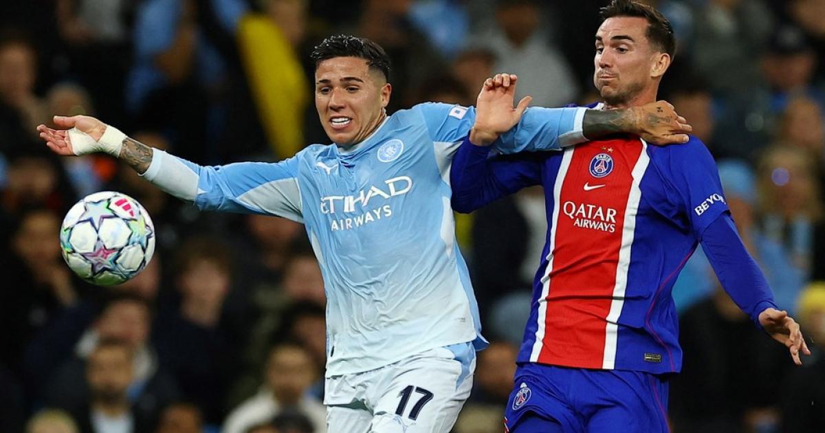 El Manchester City cayoacute ante el PSG en una noche para el olvido en la Champions League