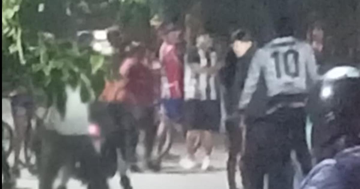 Paacutenico en el Sector 450- dos bandas antagoacutenicas se enfrentaron y la policiacutea tuvo que intervenir a tiros