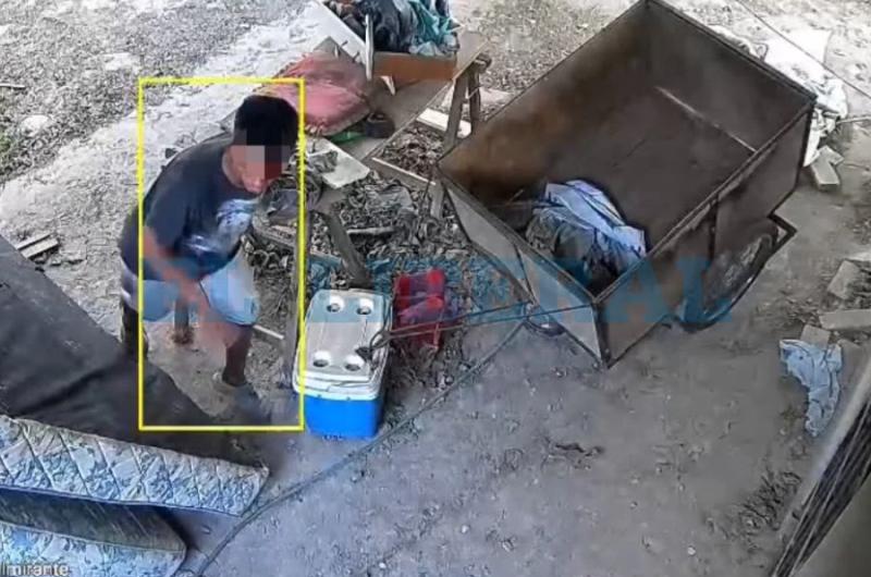 VIDEO Una alarma vecinal frustroacute el robo a una vivienda en el barrio Almirante Brown