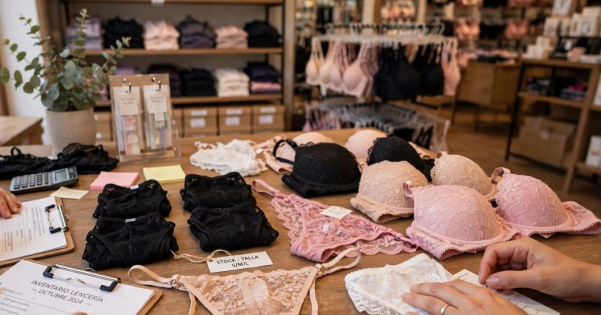 Una descuidista aprehendida con 8 corpiños y tangas - Foto generada por IA