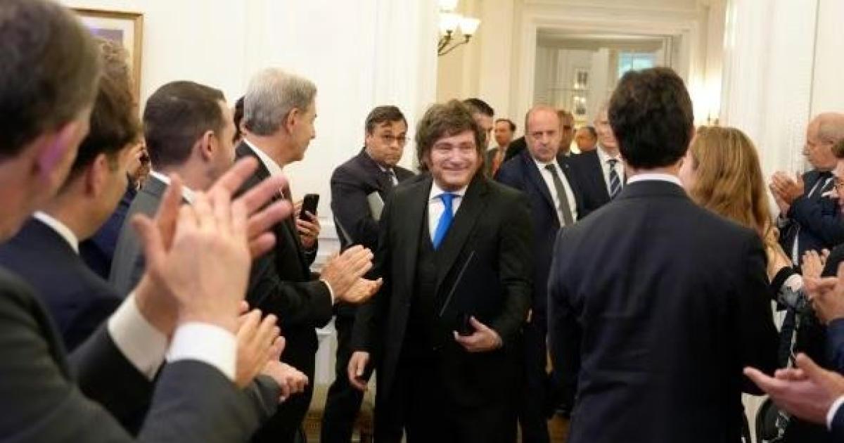 Milei en Washington- ratificoacute la lucha contra el antisemitismo antes de emprender su regreso al paiacutes
