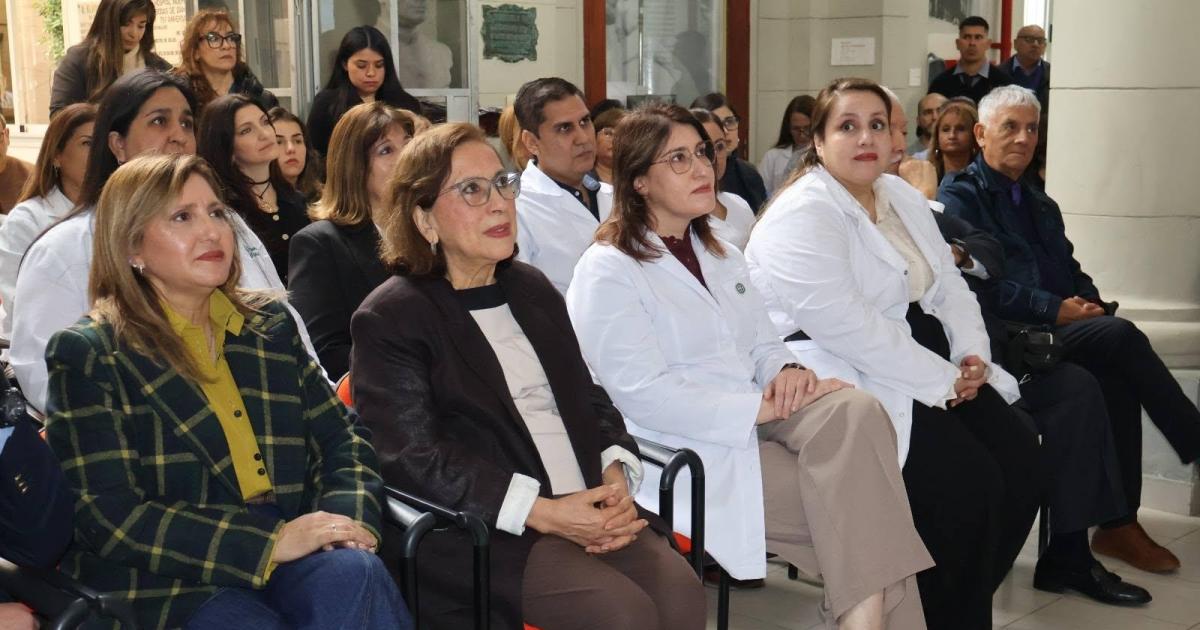 La intendente Fuentes participoacute del acto por el 110ordm aniversario del nosocomio de referencia